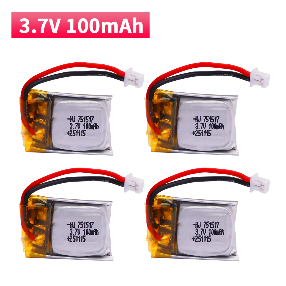 Drone Fq777 Rc Quadcopter - 100mah 3.7V يبو بطارية FQ777-124 ل