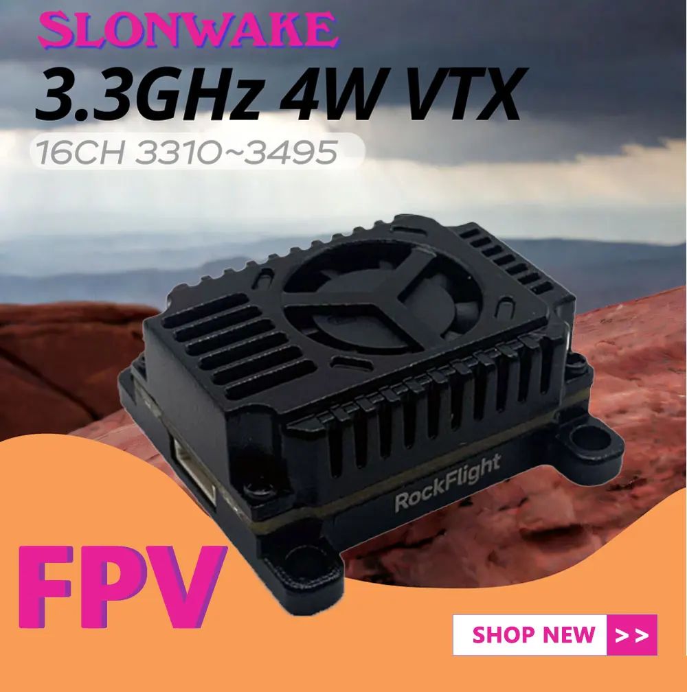 جهاز إرسال فيديو SLONWAKE FPV  - مراجعة Drone Rc Remote وسعره