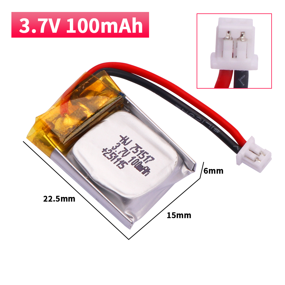 100mah 3.7V يبو بطارية FQ777-1 - مراجعة Drone Fq777 Rc Quadcopter وسعره