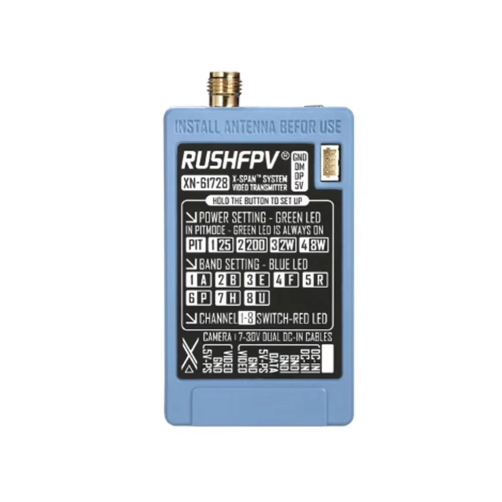 وحدة إرسال الفيديو RUSHFPV 6.1 - مراجعة Receiver Rc Drone وسعره