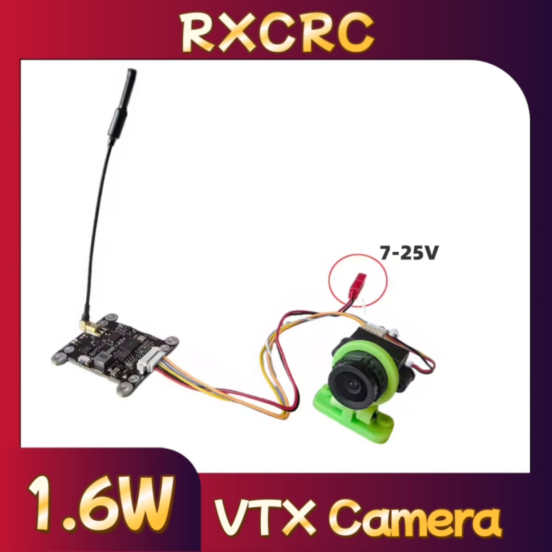 RXCRC 5.8G وحدة 48CH 1.6W VTX  - مراجعة Drone Rc Remote وسعره