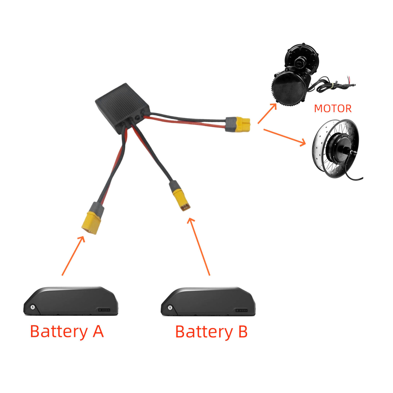 محول تفريغ البطارية المزدوجة ل - مراجعة Brushless Motor وسعره