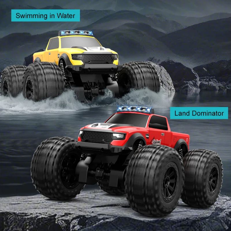 2.4G الأرض والماء RC سيارة Wat - مراجعة Drone Or Rc Car وسعره