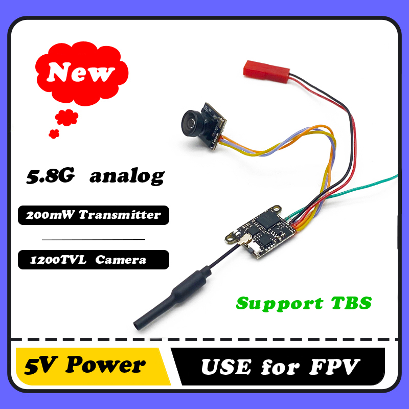 كاميرا SLONWAKE 5.8G 1200TVL F - مراجعة Drone Rc Mini وسعره