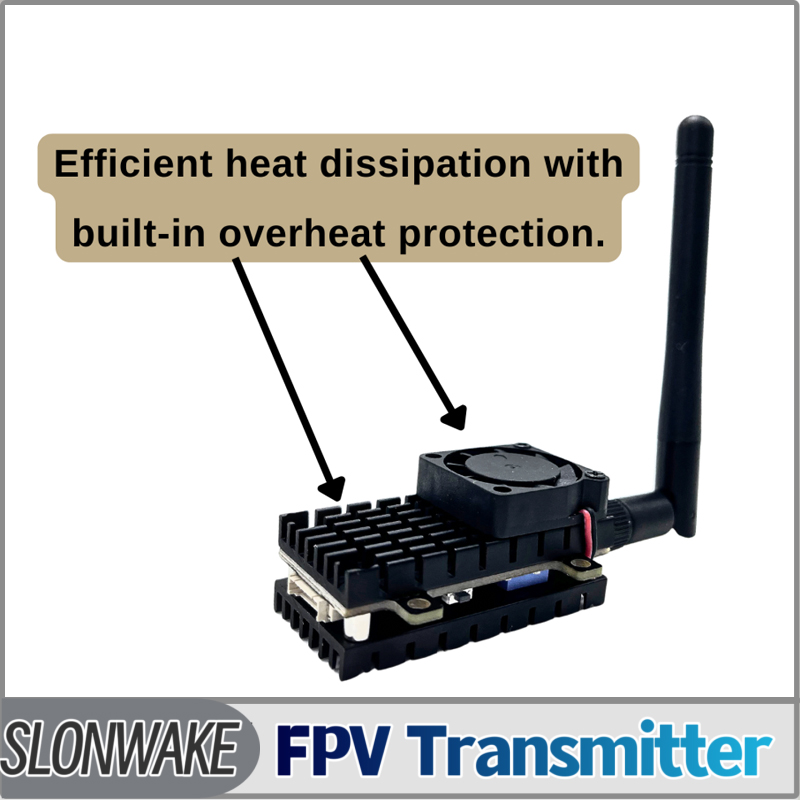 SLONWAKE 5.8G 3000mW محاكاة VT - مراجعة Drone Rc Remote وسعره