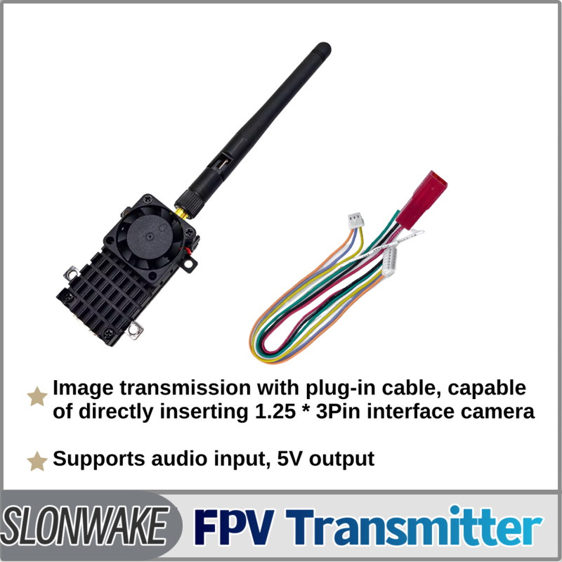 SLONWAKE 5.8G 3000mW محاكاة VT - مراجعة Drone Rc Remote وسعره