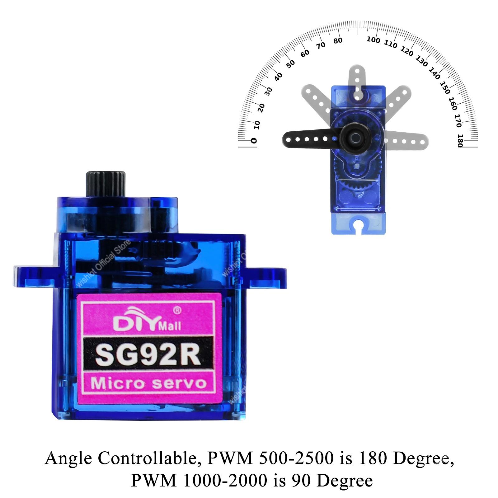 SG92R محرك سيرفو صغير 4.8-6 فو - مراجعة Drone Rc Leading وسعره