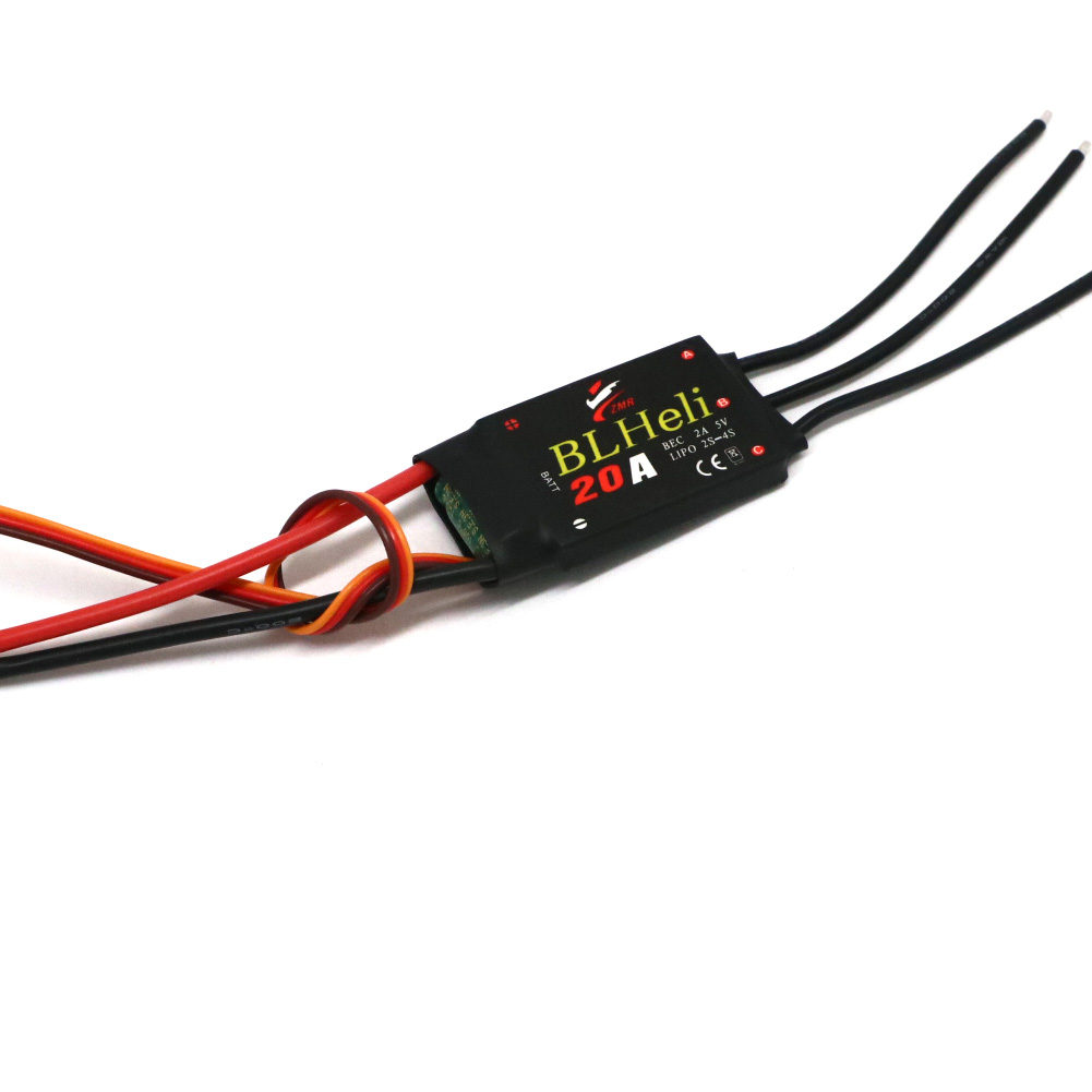 BLHeli فرش ESC 80A 12A 20A 30A - مراجعة Drone Rc Remote وسعره
